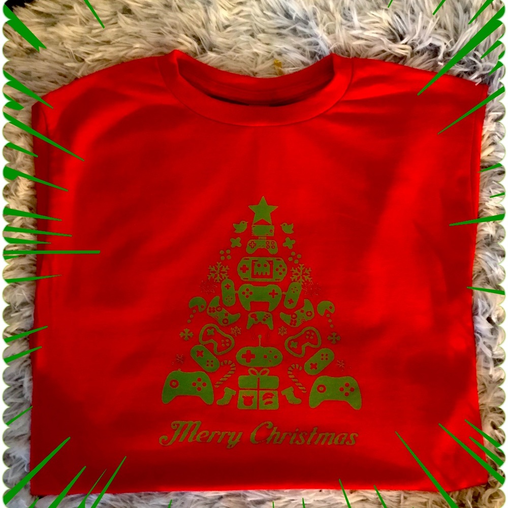 Place your order for the holiday….A New kids Christmas shirt made to order.